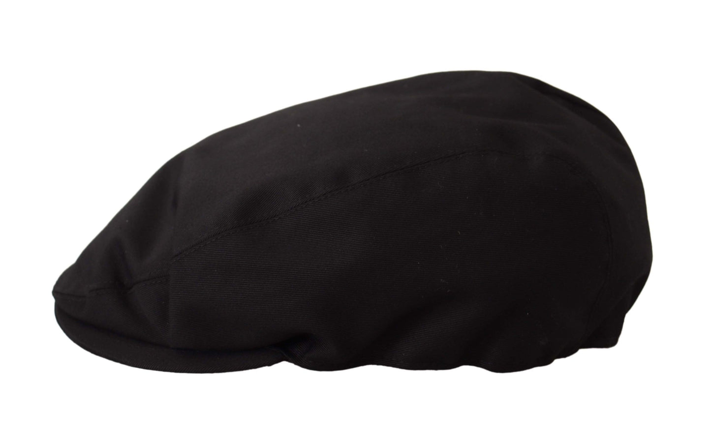 Dolce & Gabbana Elegant Black Newsboy Cap