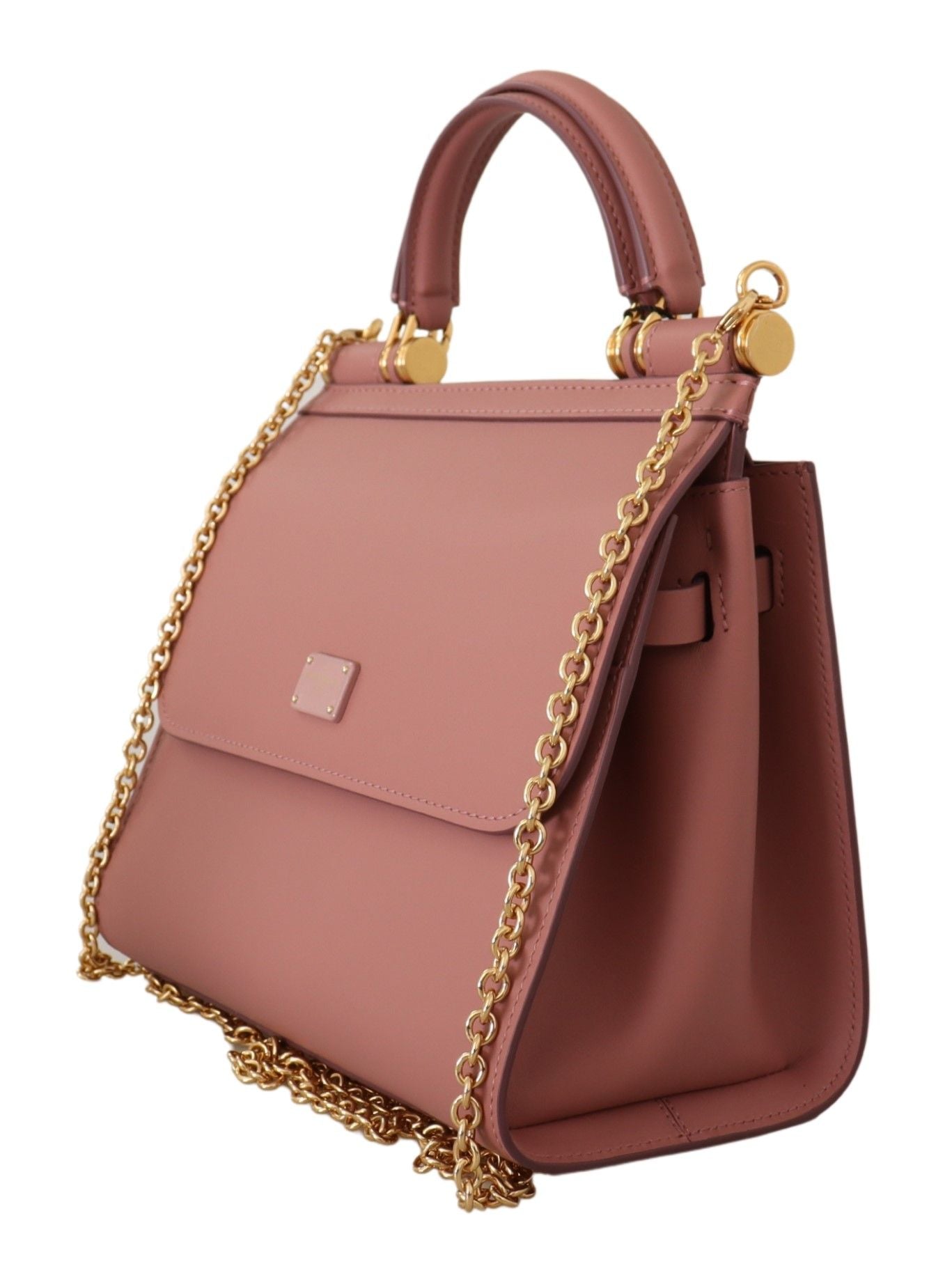 Dolce & Gabbana Elegant Pink Sicily Shoulder Bag