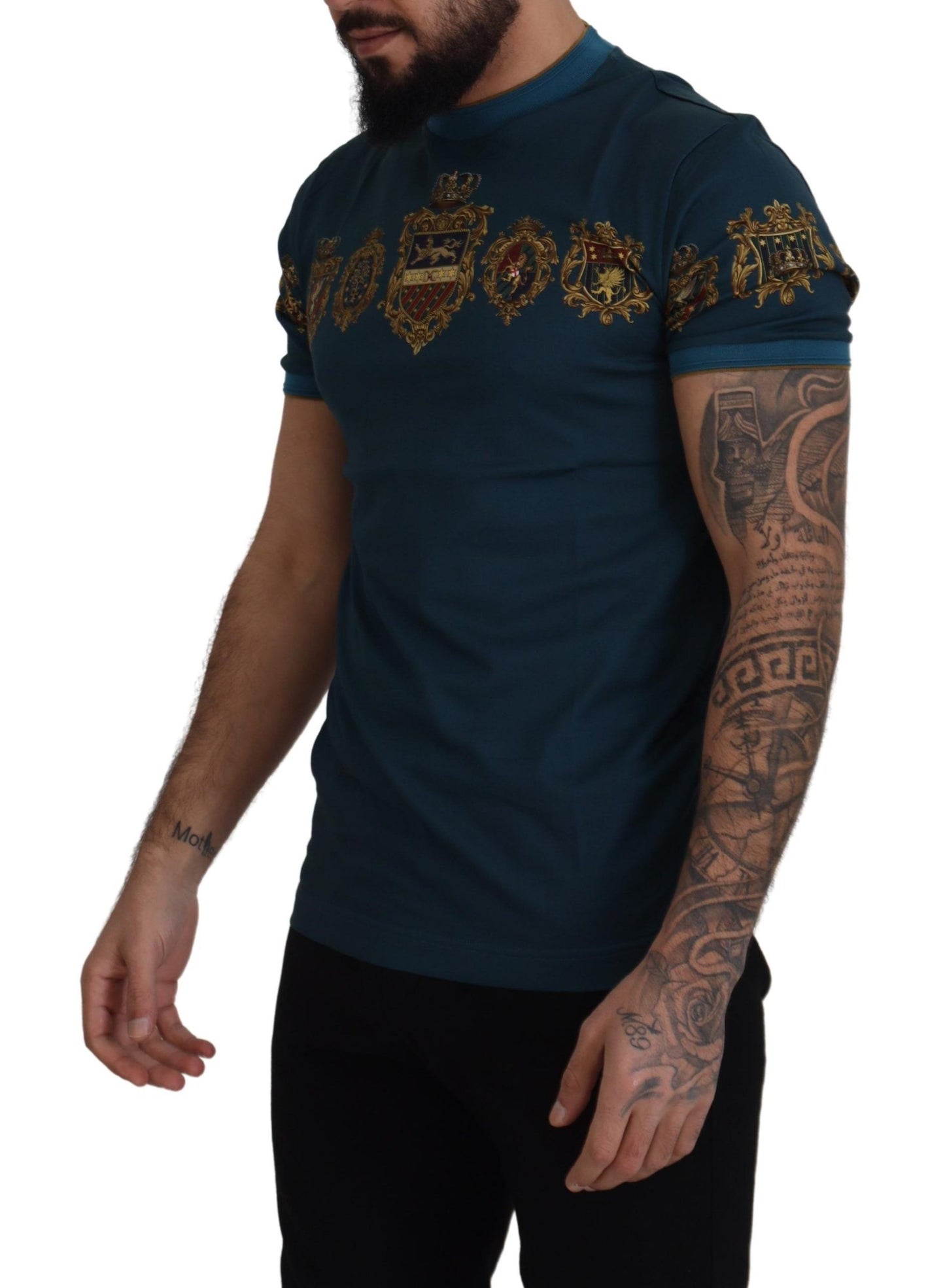 Dolce & Gabbana Regal Crown Print Crewneck T-Shirt