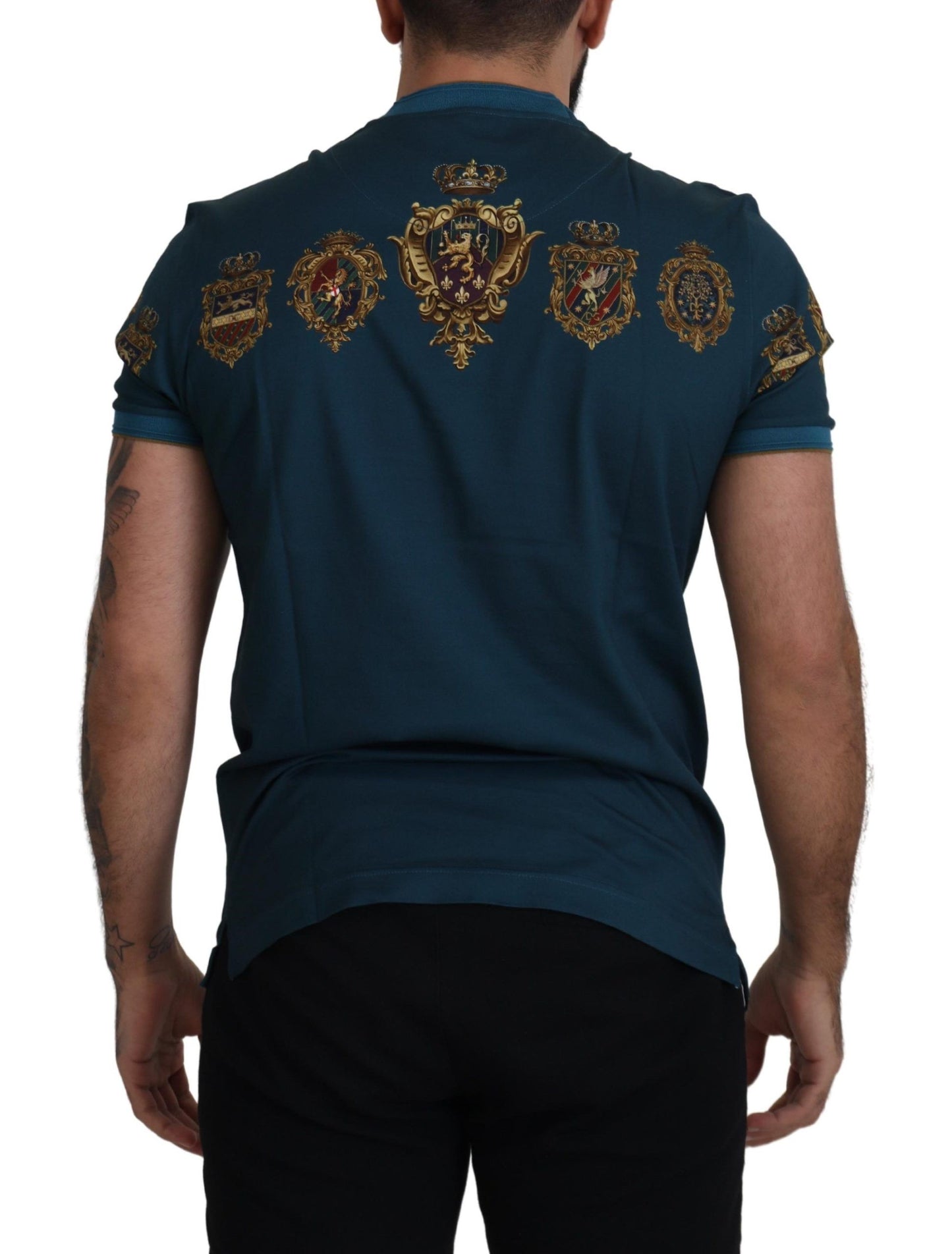 Dolce & Gabbana Regal Crown Print Crewneck T-Shirt