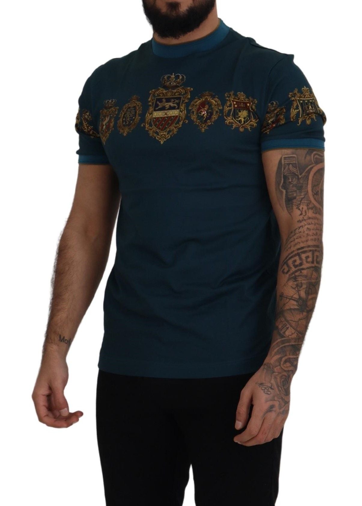 Dolce & Gabbana Regal Crown Print Crewneck T-Shirt