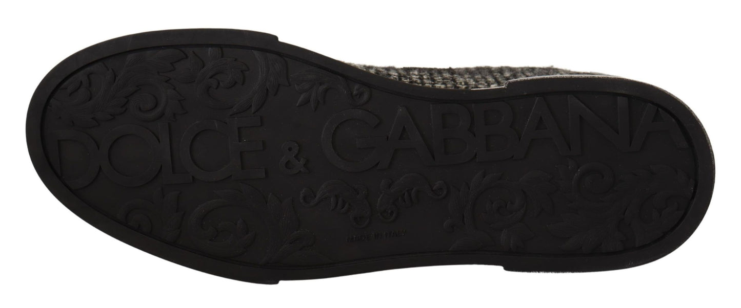 Dolce & Gabbana Elegant Low Top Casual Sneakers in Black