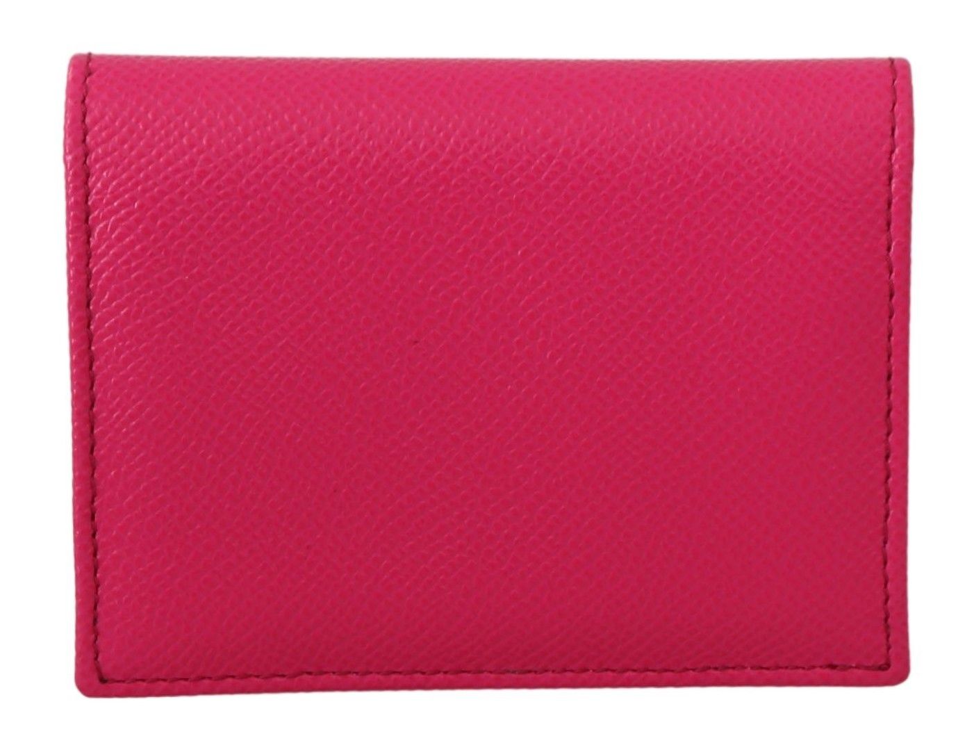 Dolce & Gabbana Elegant Pink Leather Bifold Wallet