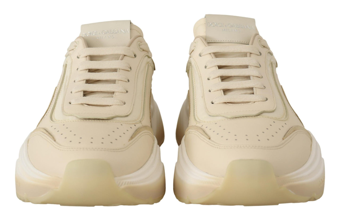 Dolce & Gabbana Elegant Beige Daymaster Sneakers