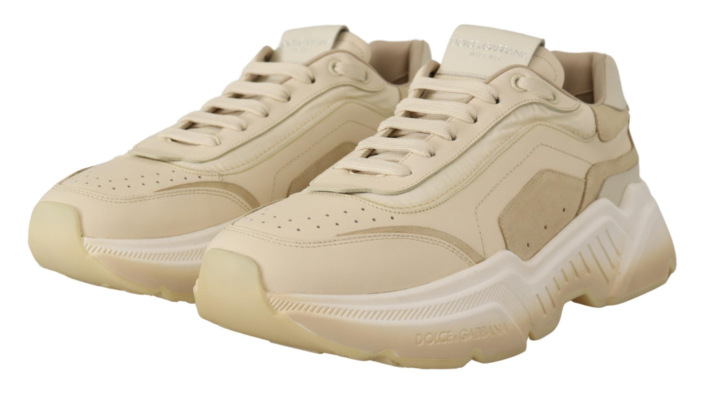 Dolce & Gabbana Elegant Beige Daymaster Sneakers