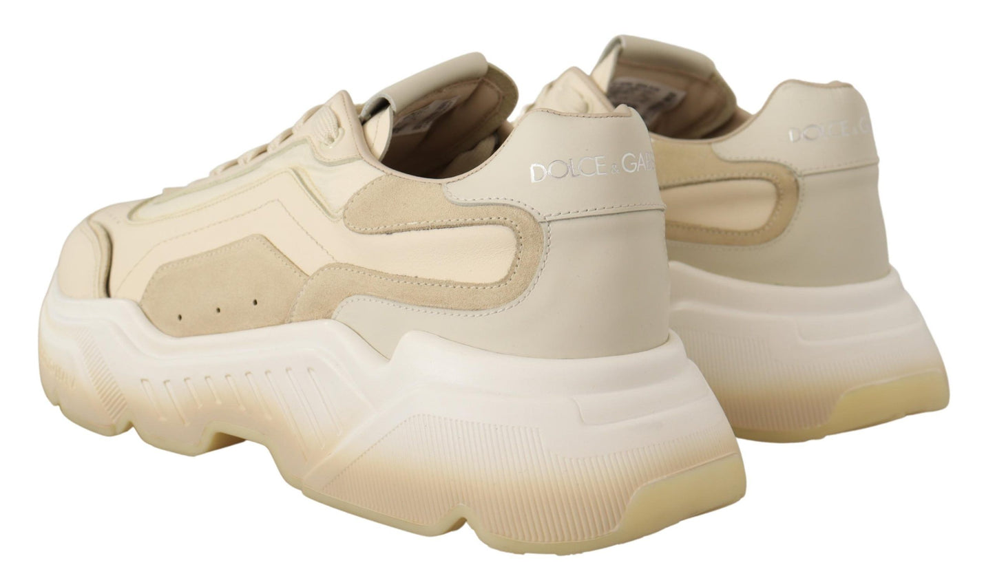 Dolce & Gabbana Elegant Beige Daymaster Sneakers