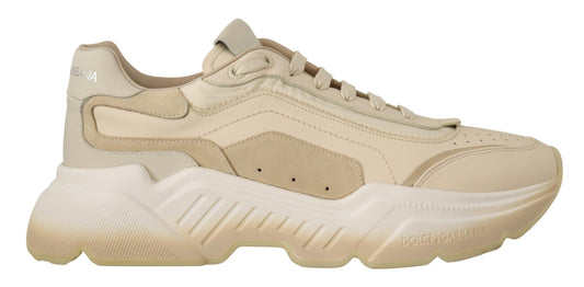 Dolce & Gabbana Elegant Beige Daymaster Sneakers