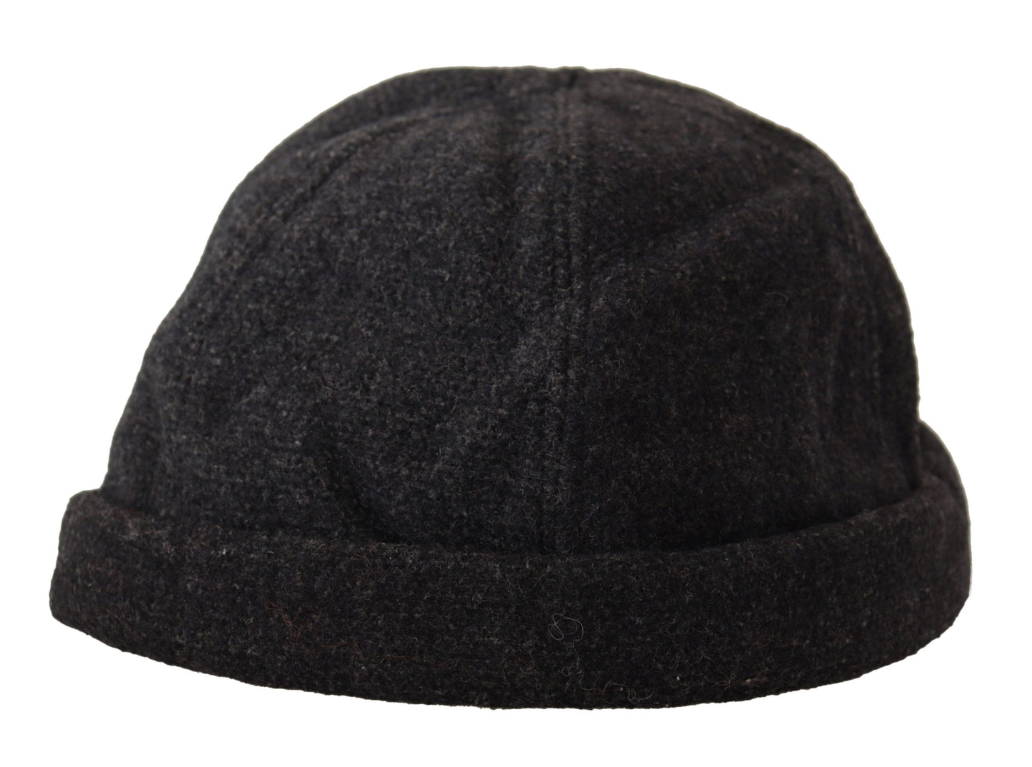 Dolce & Gabbana Chic Black Wool Beanie Hat