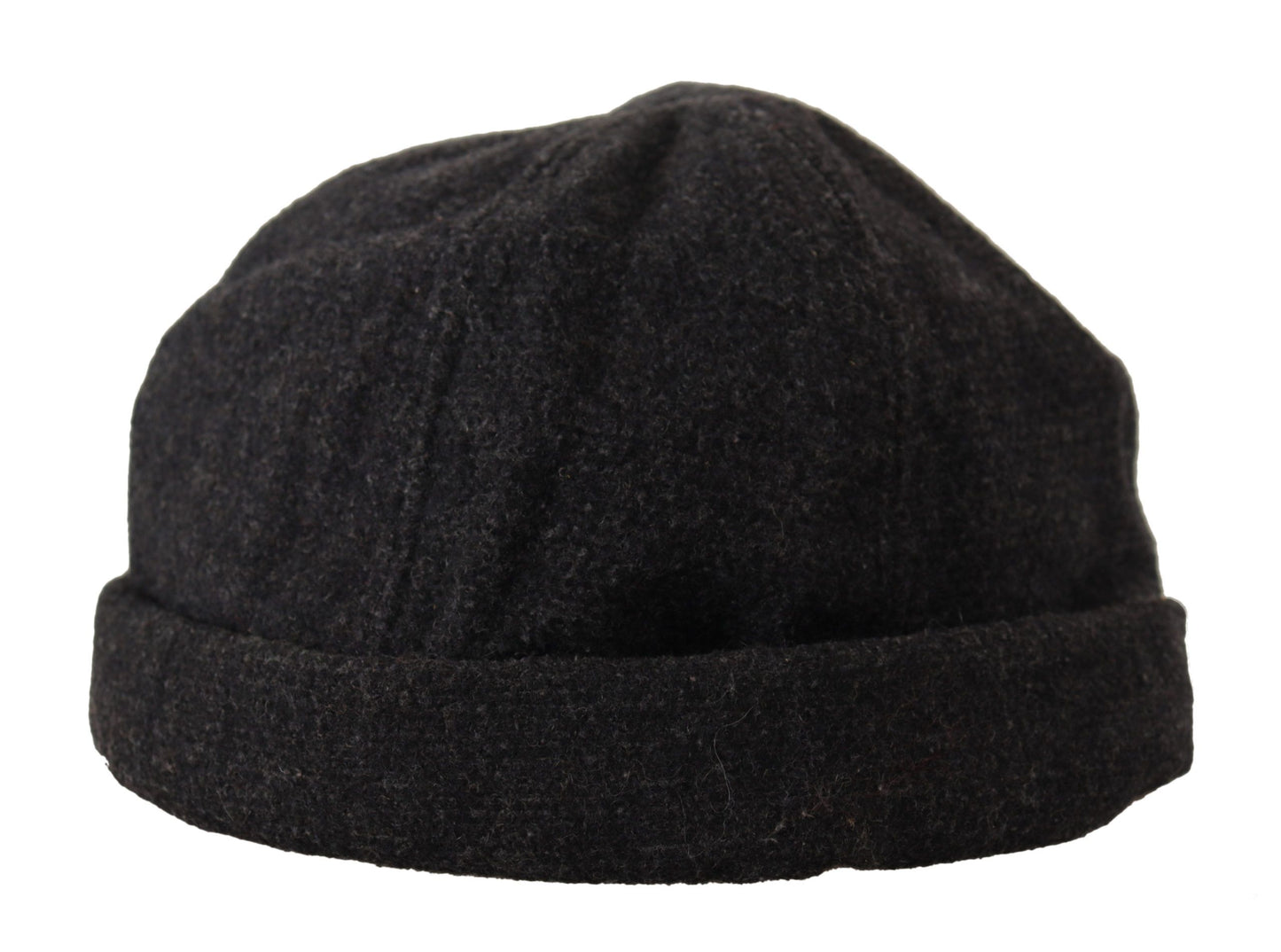 Dolce & Gabbana Chic Black Wool Beanie Hat