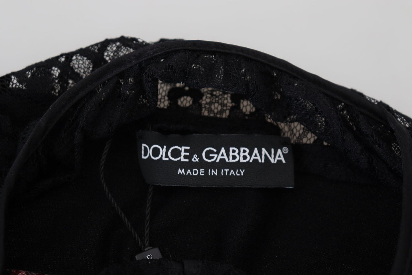 Dolce & Gabbana Angel Embroidered Black Silk-Wool Sweater