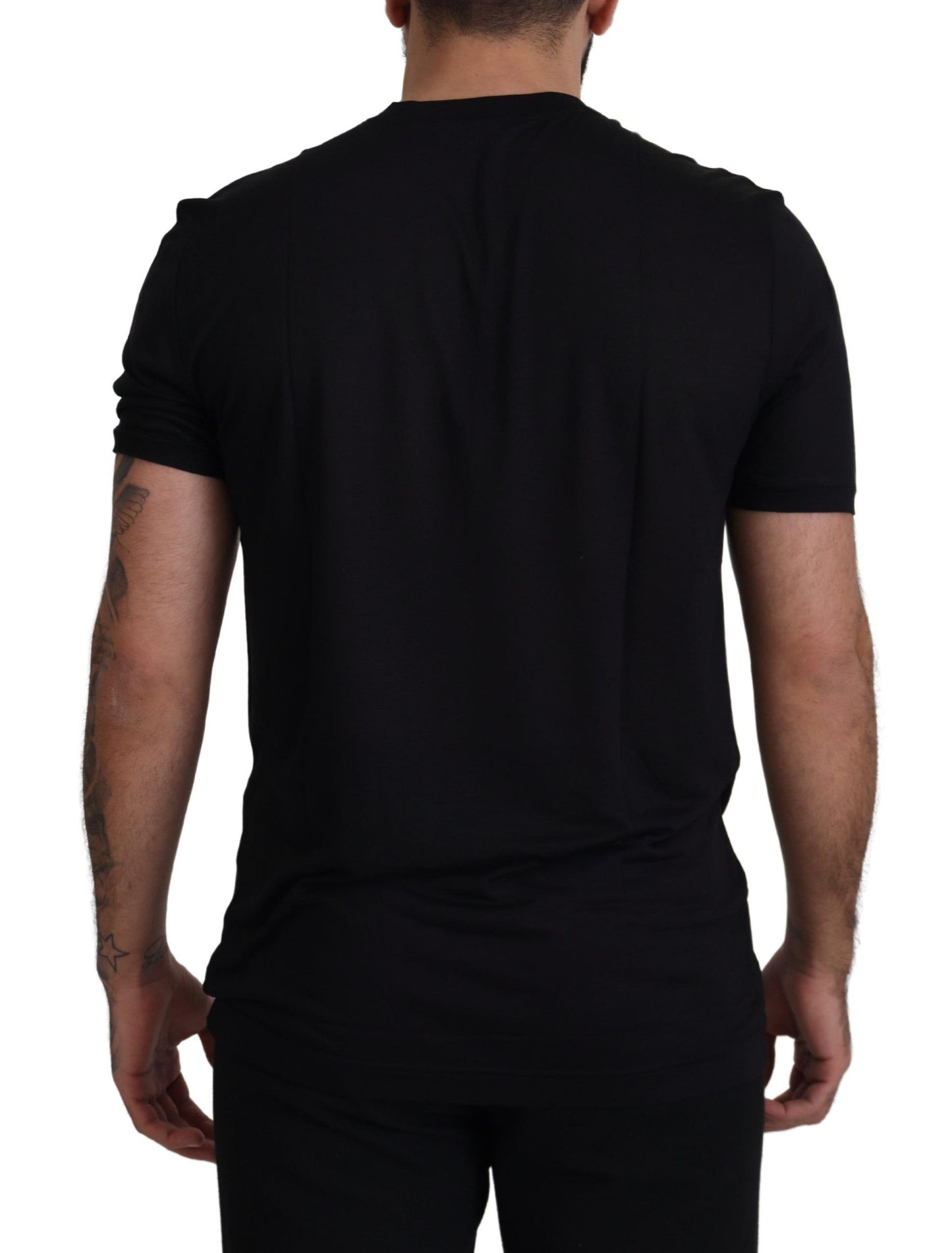 Dolce & Gabbana Elegant Crew Neck Modal T-Shirt