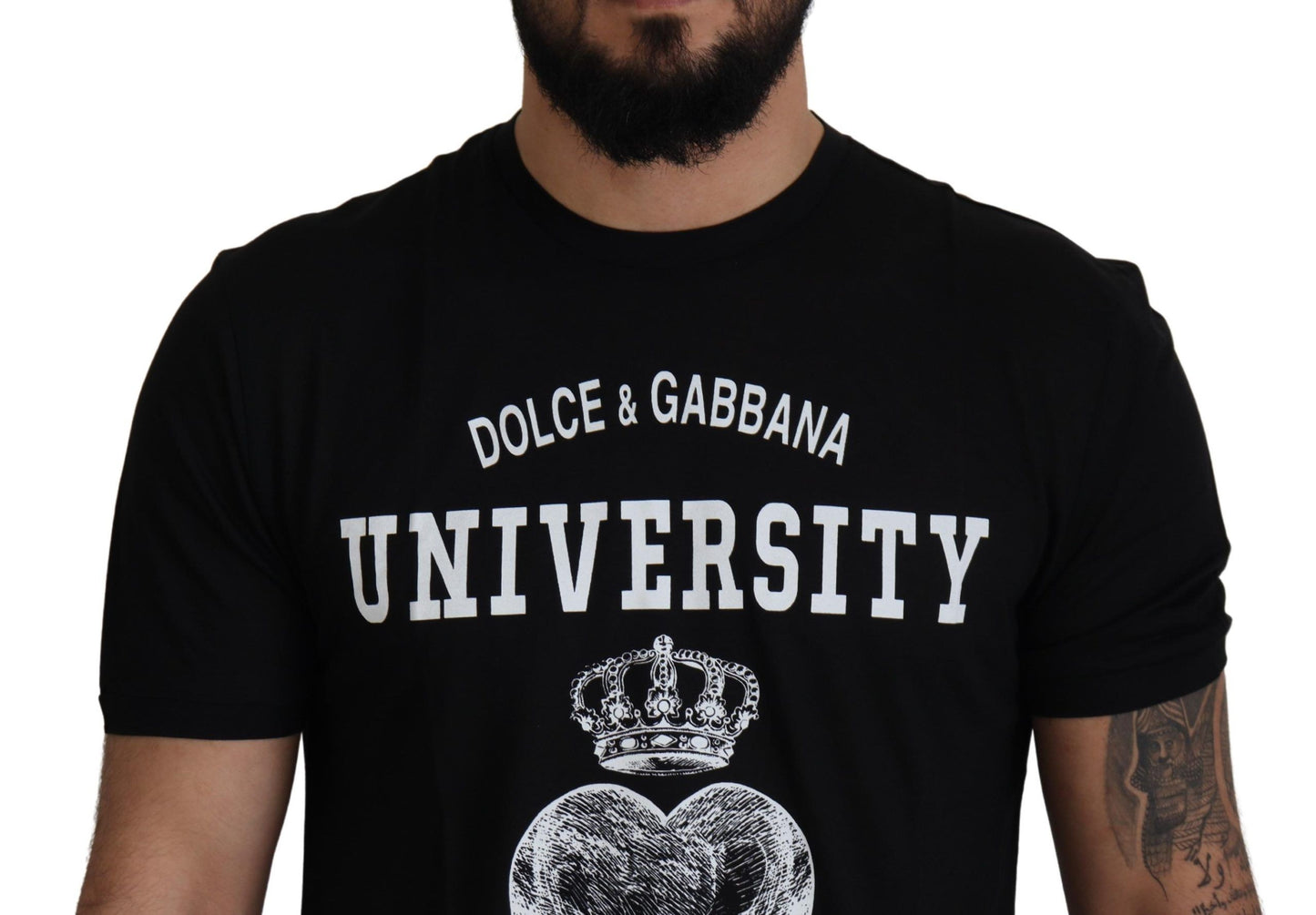 Dolce & Gabbana Elegant Crew Neck Modal T-Shirt