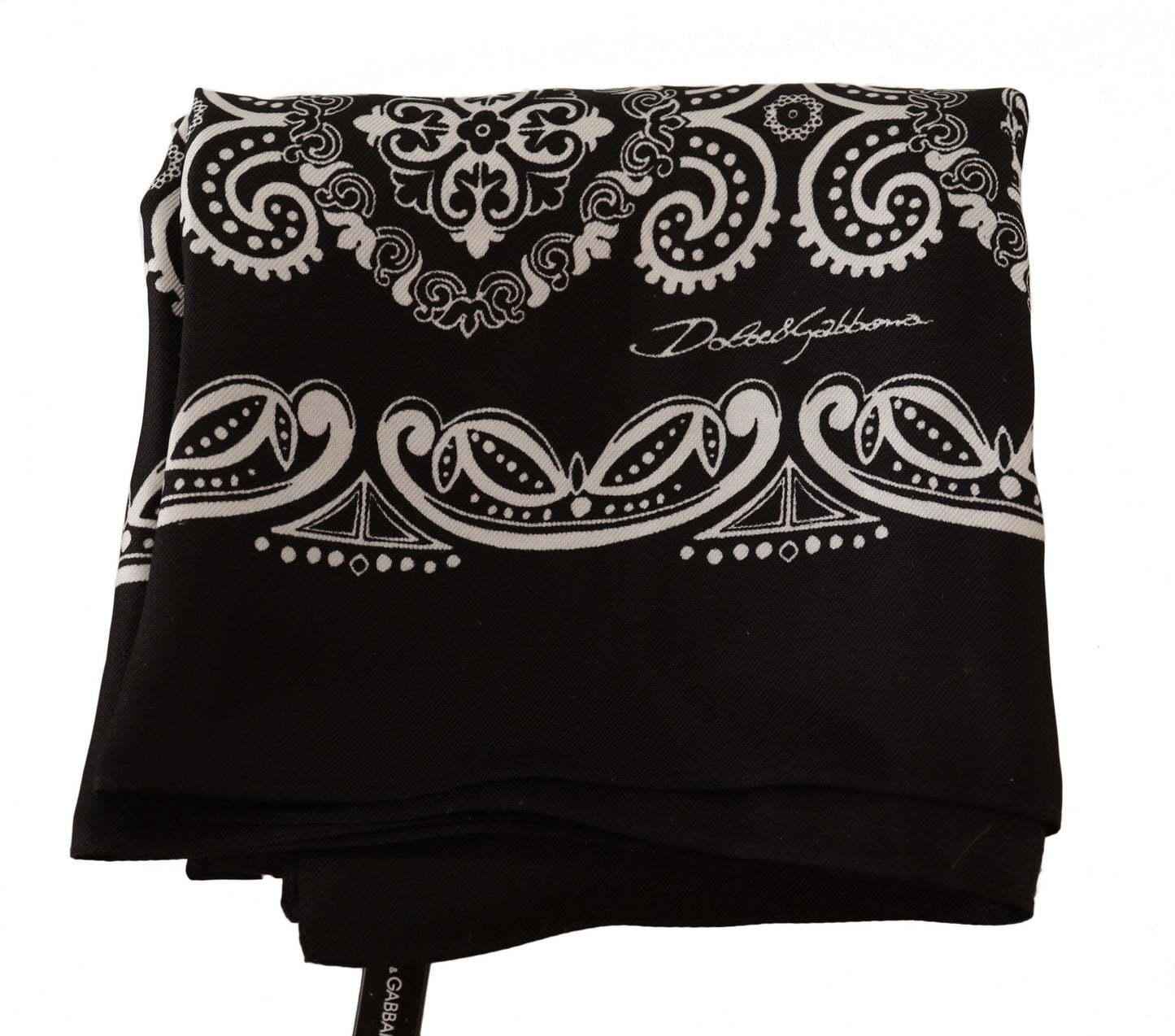 Dolce & Gabbana Elegant Silk Pocket Square Scarf