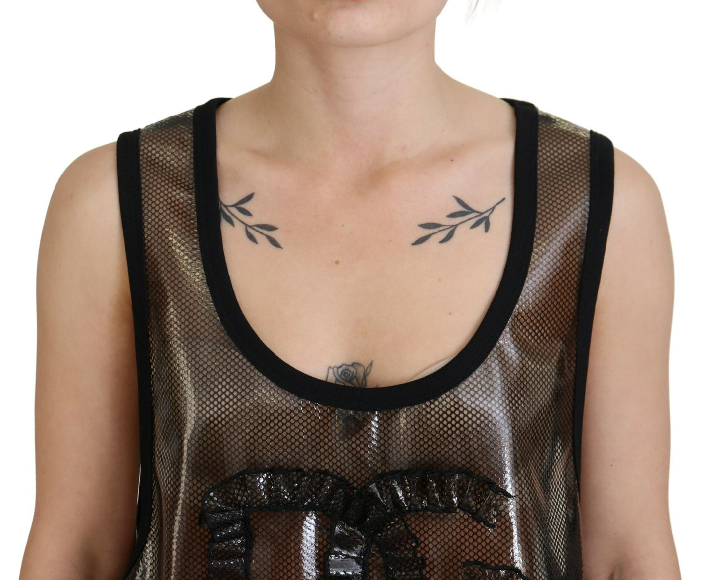 Dolce & Gabbana Elegant Sleeveless Nylon Tank Top