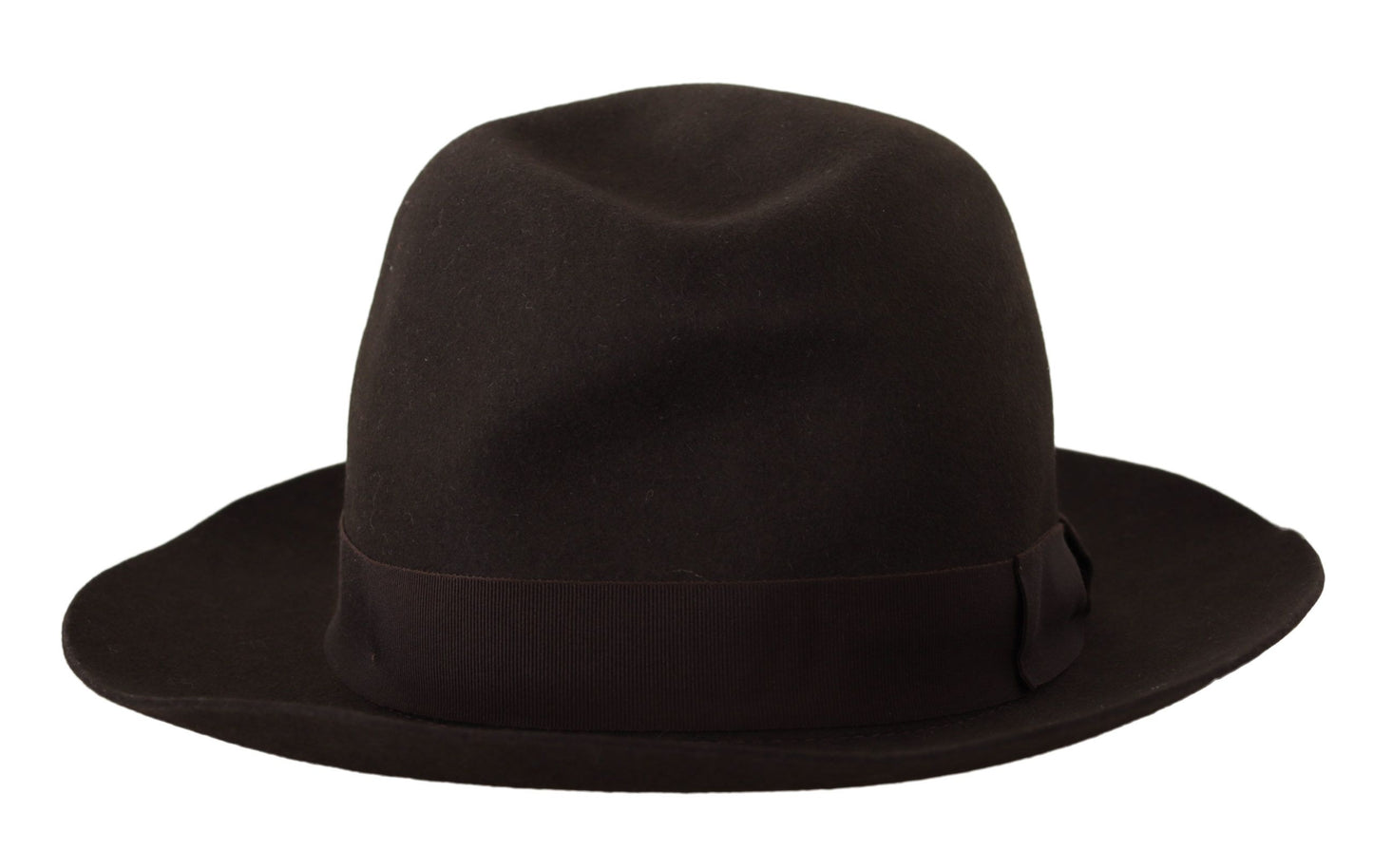 Dolce & Gabbana Exquisite Dark Brown Rabbit Fur Fedora