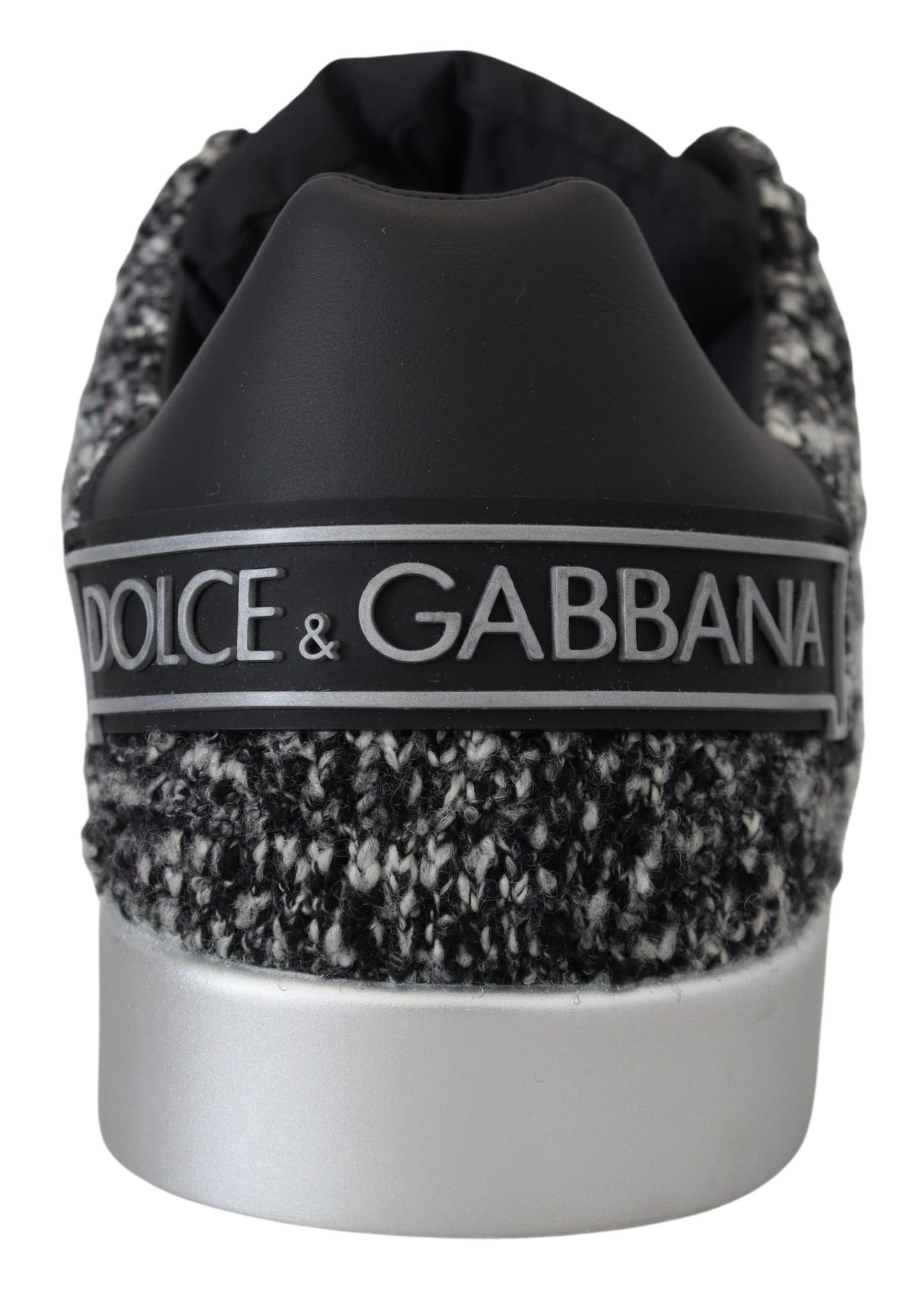 Dolce & Gabbana Chic Shearling Low Top Sneakers