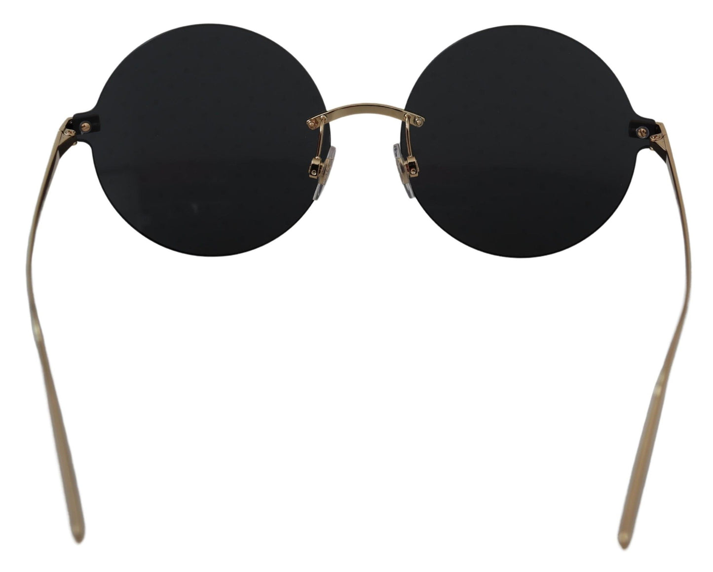 Dolce & Gabbana Elegant Black Dotted Lens Sunglasses