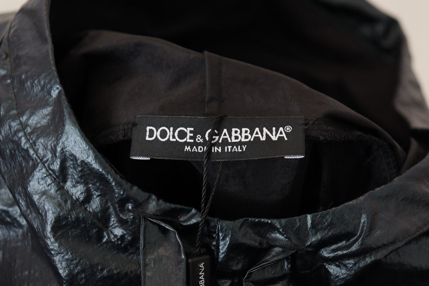 Dolce & Gabbana Elegant Dark Blue Long Sleeve Jacket