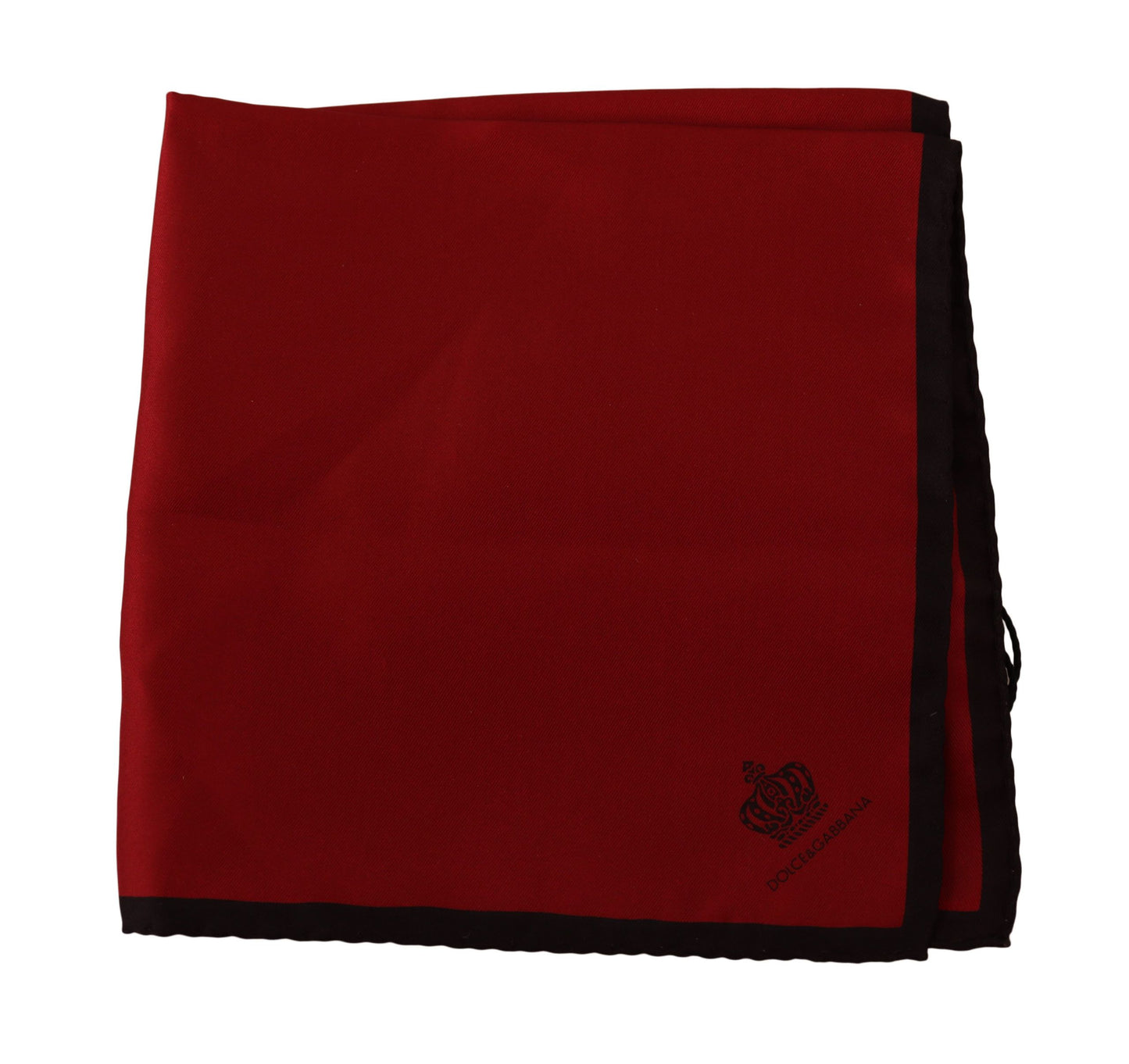 Dolce & Gabbana Royal Crown Silk Pocket Square