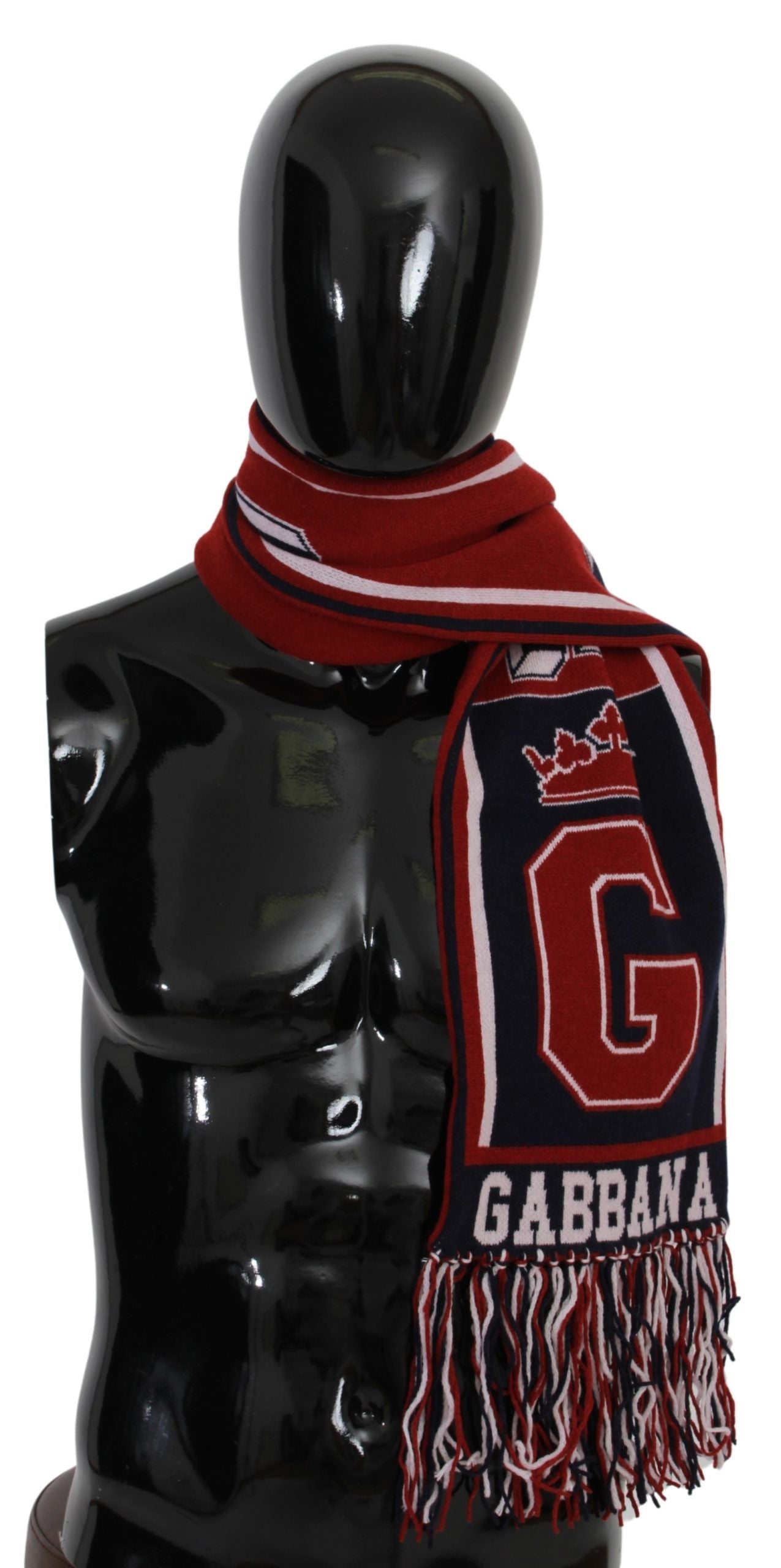 Dolce & Gabbana Elite Cashmere Men's Scarf in Red