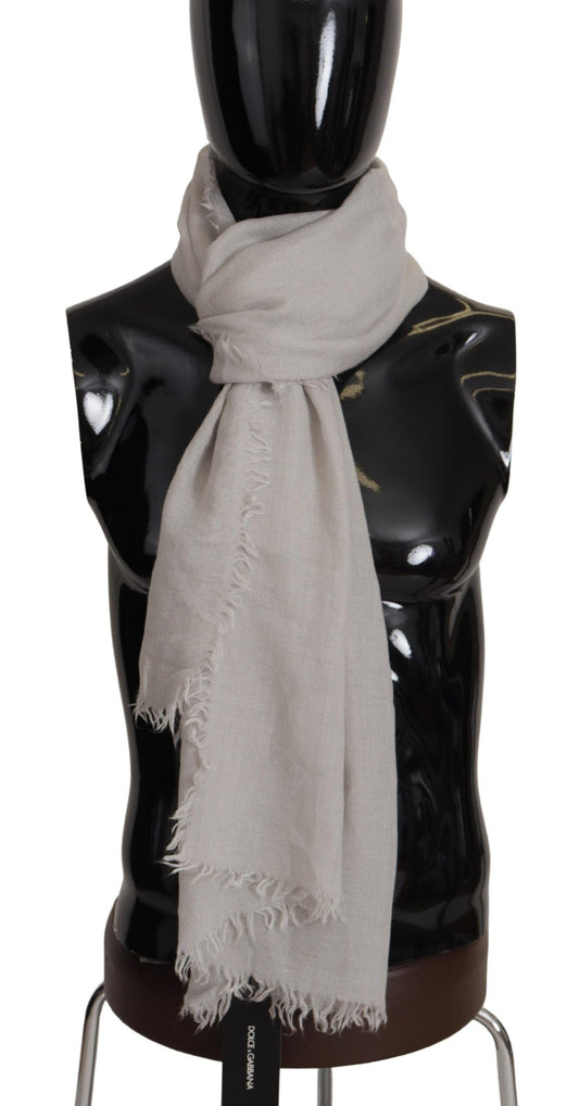 Dolce & Gabbana Elegant Silk Cashmere Men's Scarf