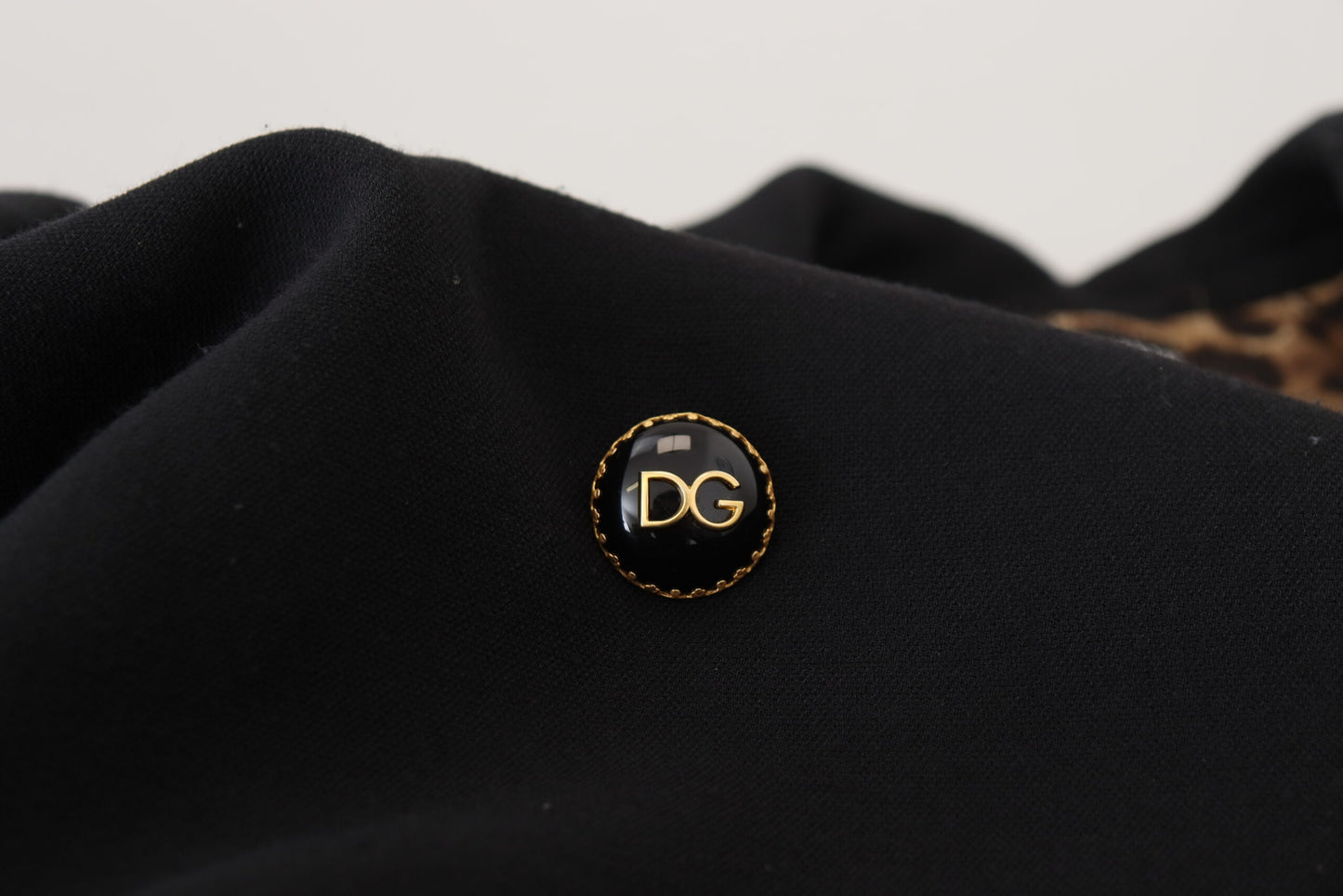 Dolce & Gabbana Elegant Double-Breasted Black Blazer Jacket