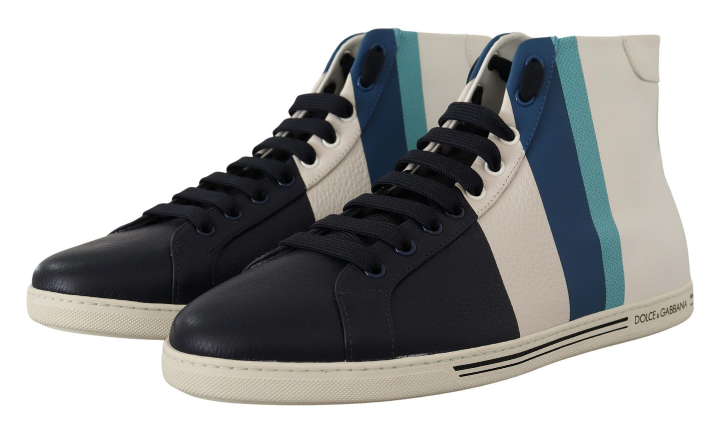 Dolce & Gabbana Elevate Your Style with Chic High Top Sneakers