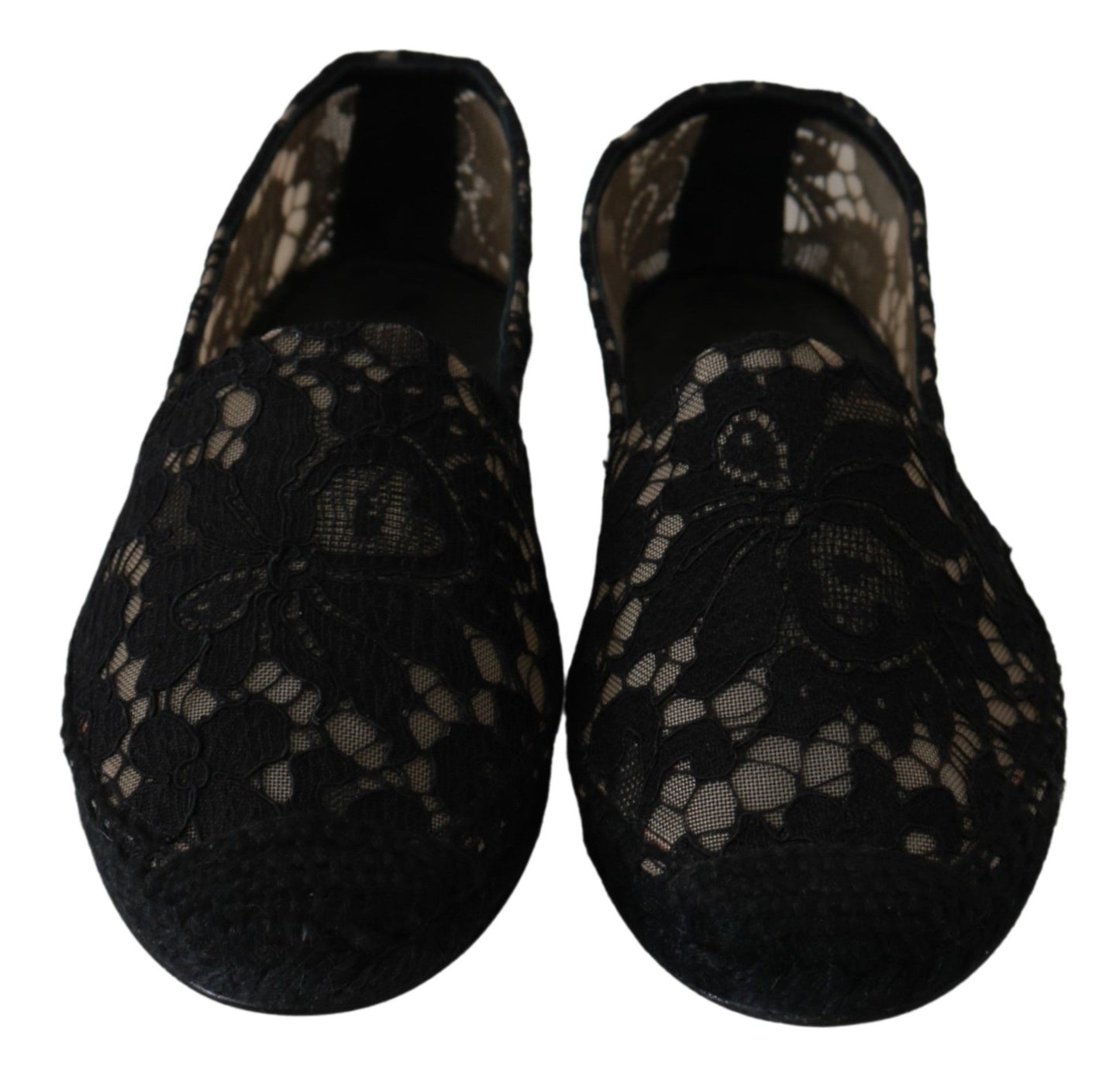 Dolce & Gabbana Chic Espadrilles Flat Shoes - Elite Summer Comfort