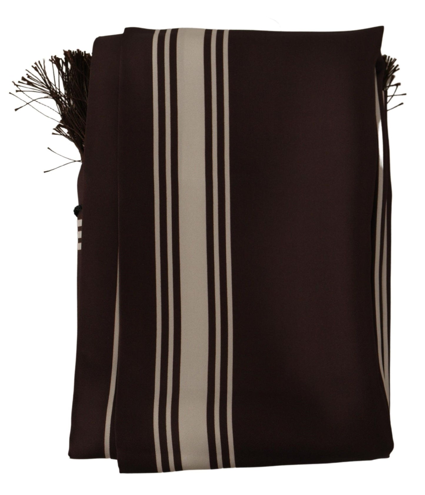 Dolce & Gabbana Elegant Striped Silk Men's Scarf