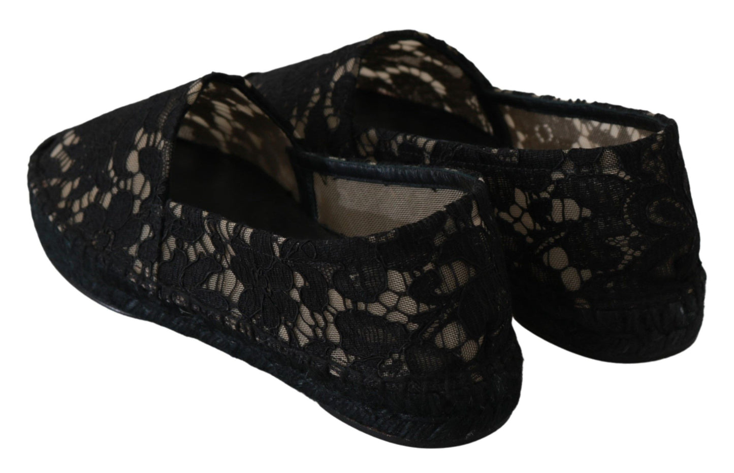 Dolce & Gabbana Chic Espadrilles Flat Shoes - Elite Summer Comfort