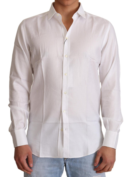 Dolce & Gabbana Chic Slim Fit Martini Dress Shirt