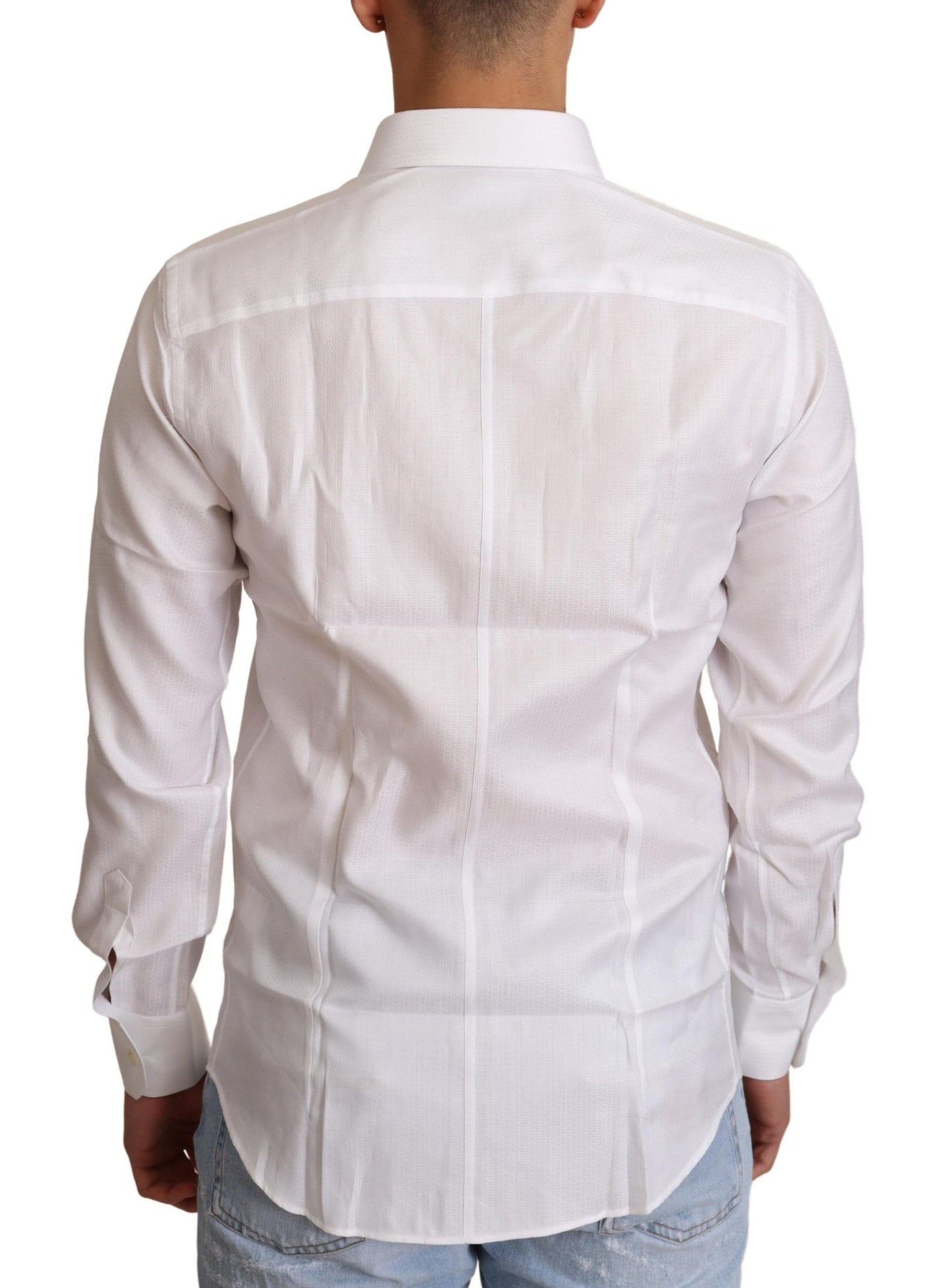 Dolce & Gabbana Chic Slim Fit Martini Dress Shirt