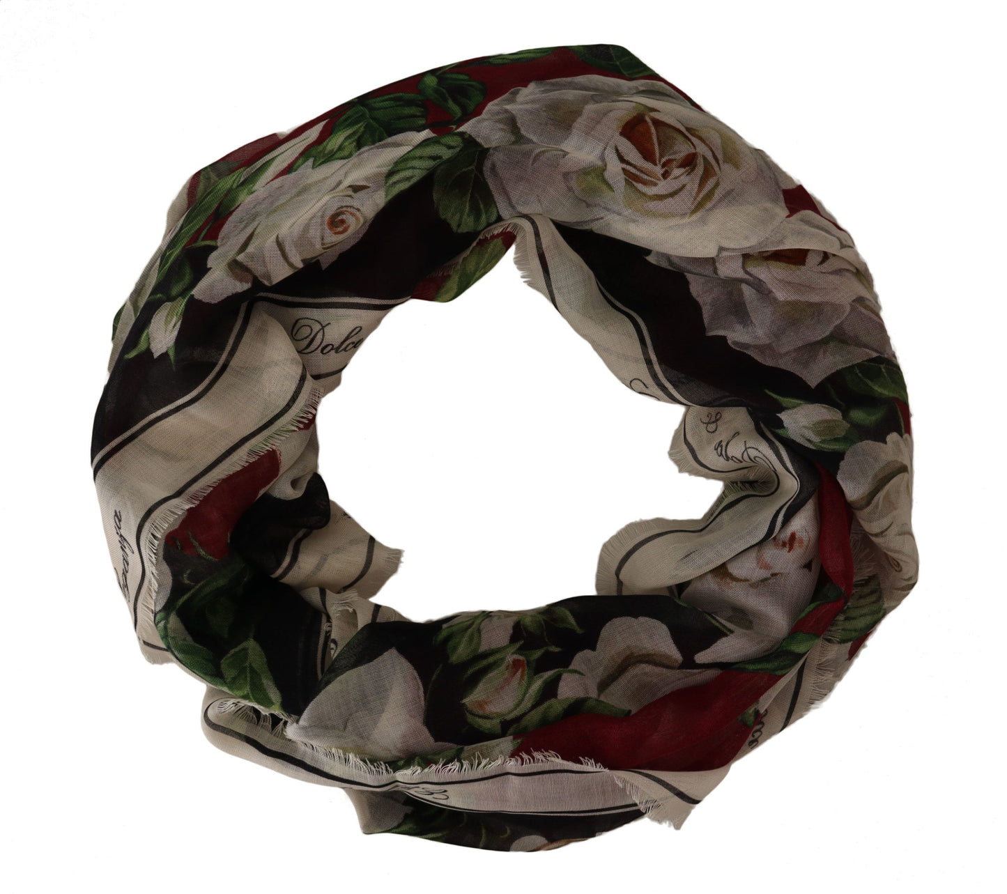 Dolce & Gabbana Elegant Cashmere Silk Blend Square Scarf