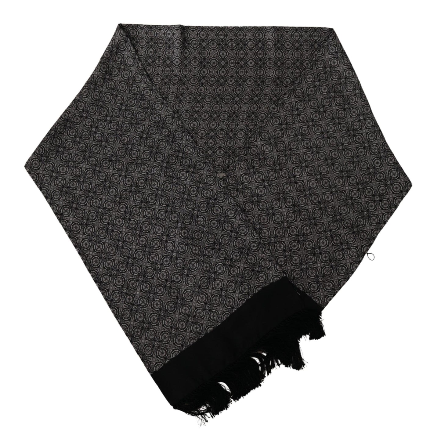 Dolce & Gabbana Elegant Silk Men's Scarf - Timeless Accessory