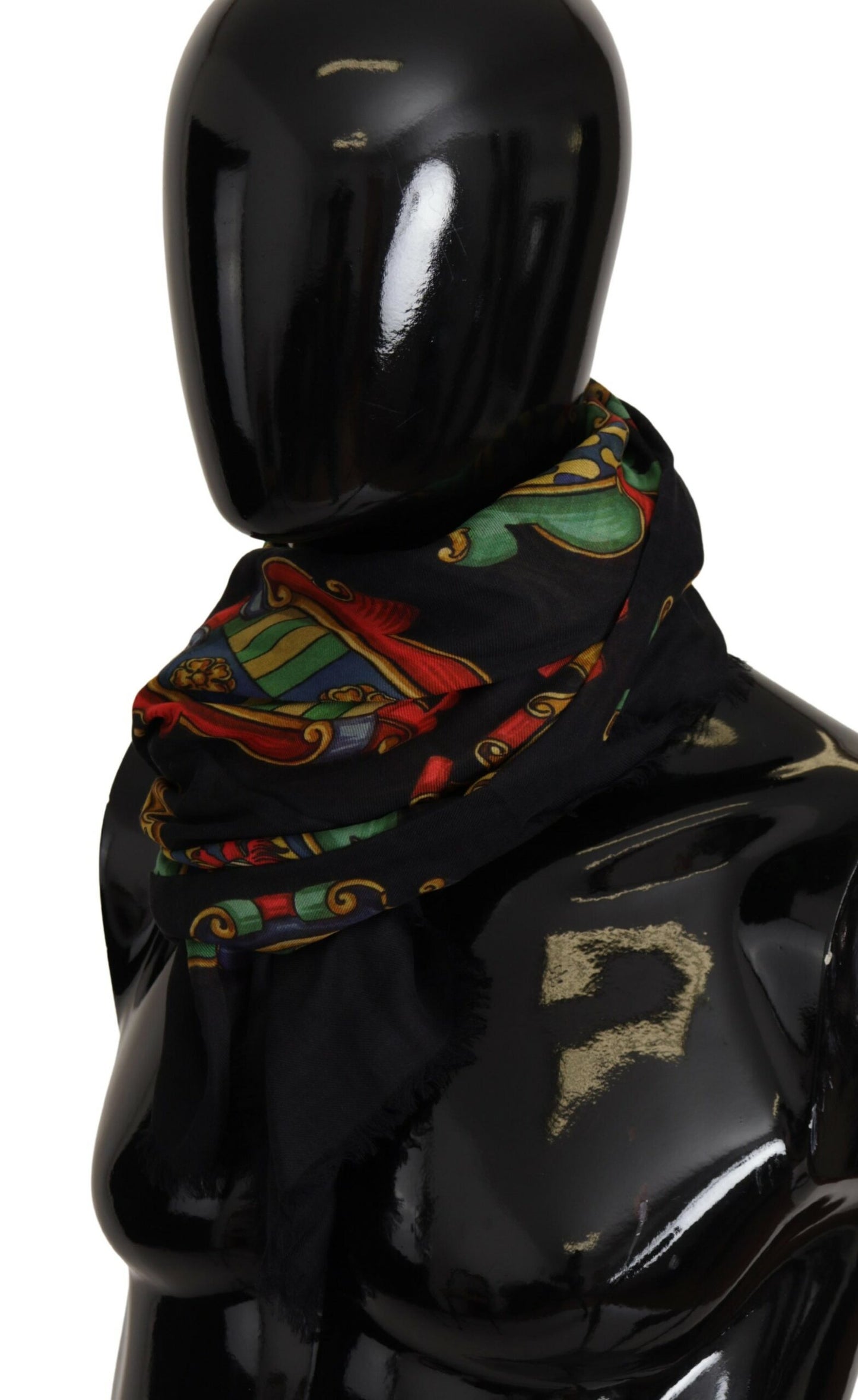 Dolce & Gabbana Elegant Multicolor Silk-Blend Men's Scarf