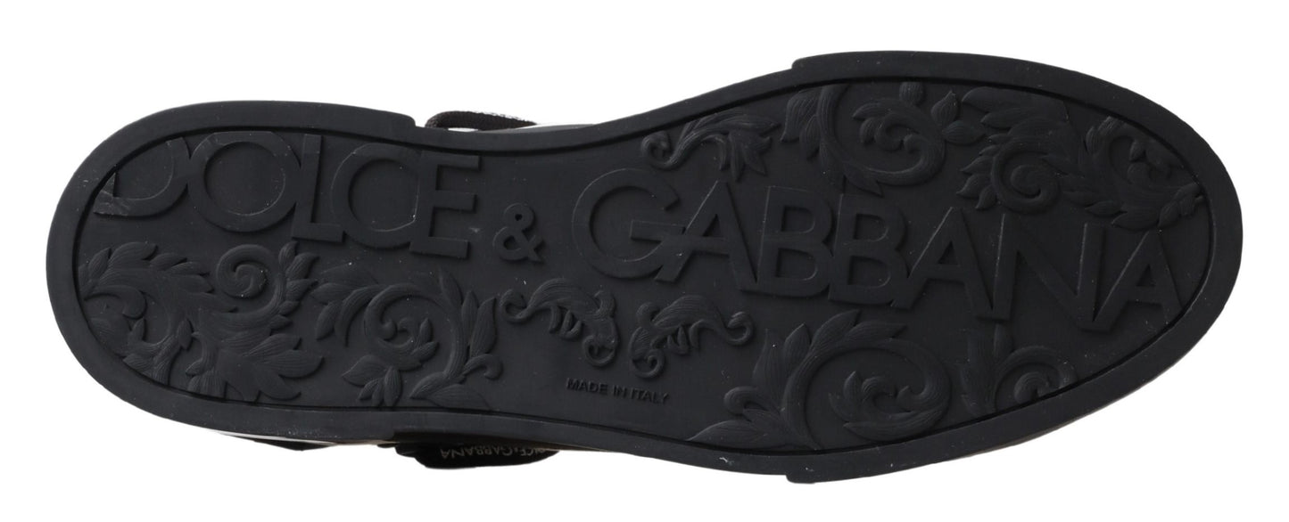 Dolce & Gabbana Elegant Portofino Leather Low Top Sneakers