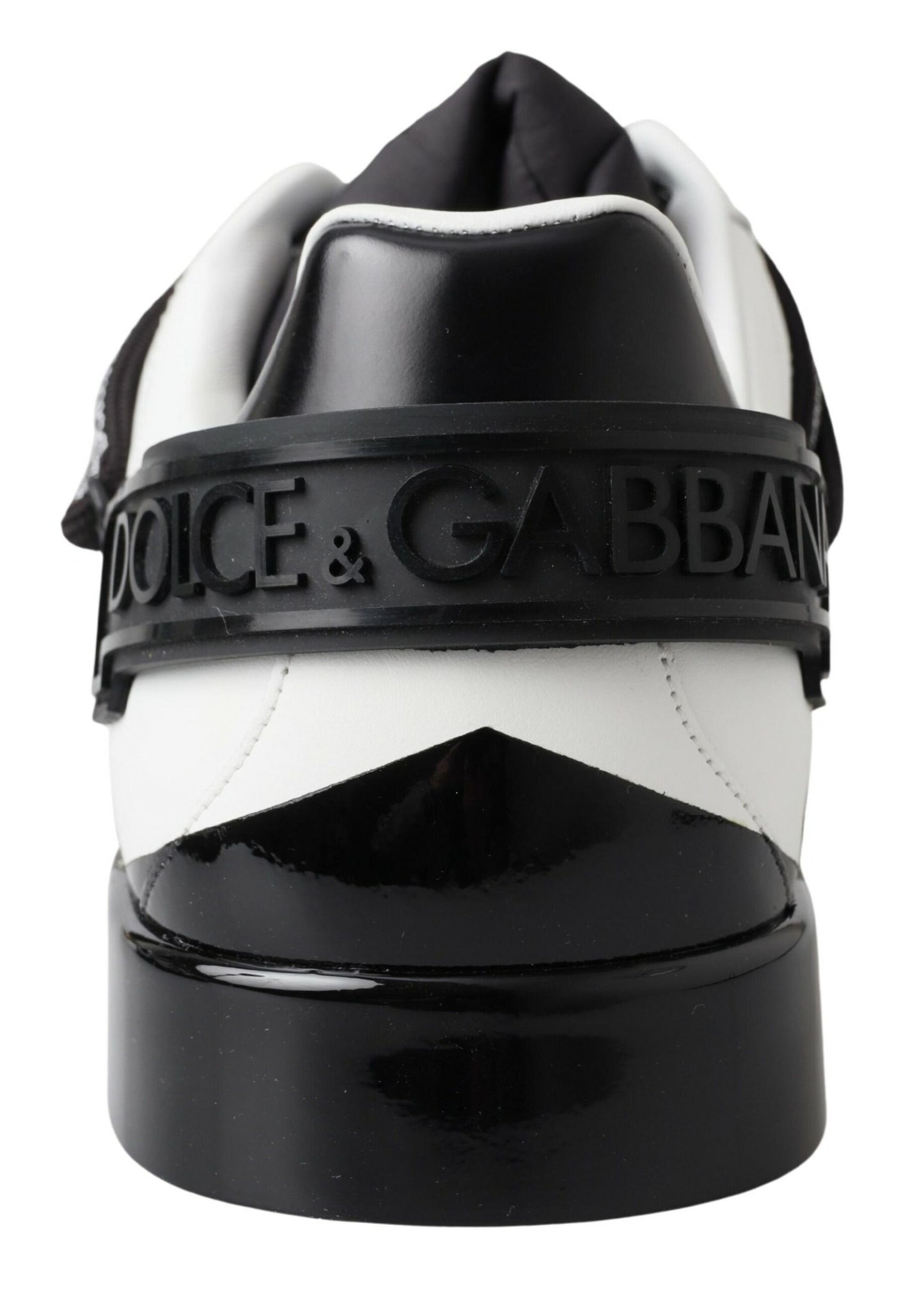 Dolce & Gabbana Elegant Portofino Leather Low Top Sneakers