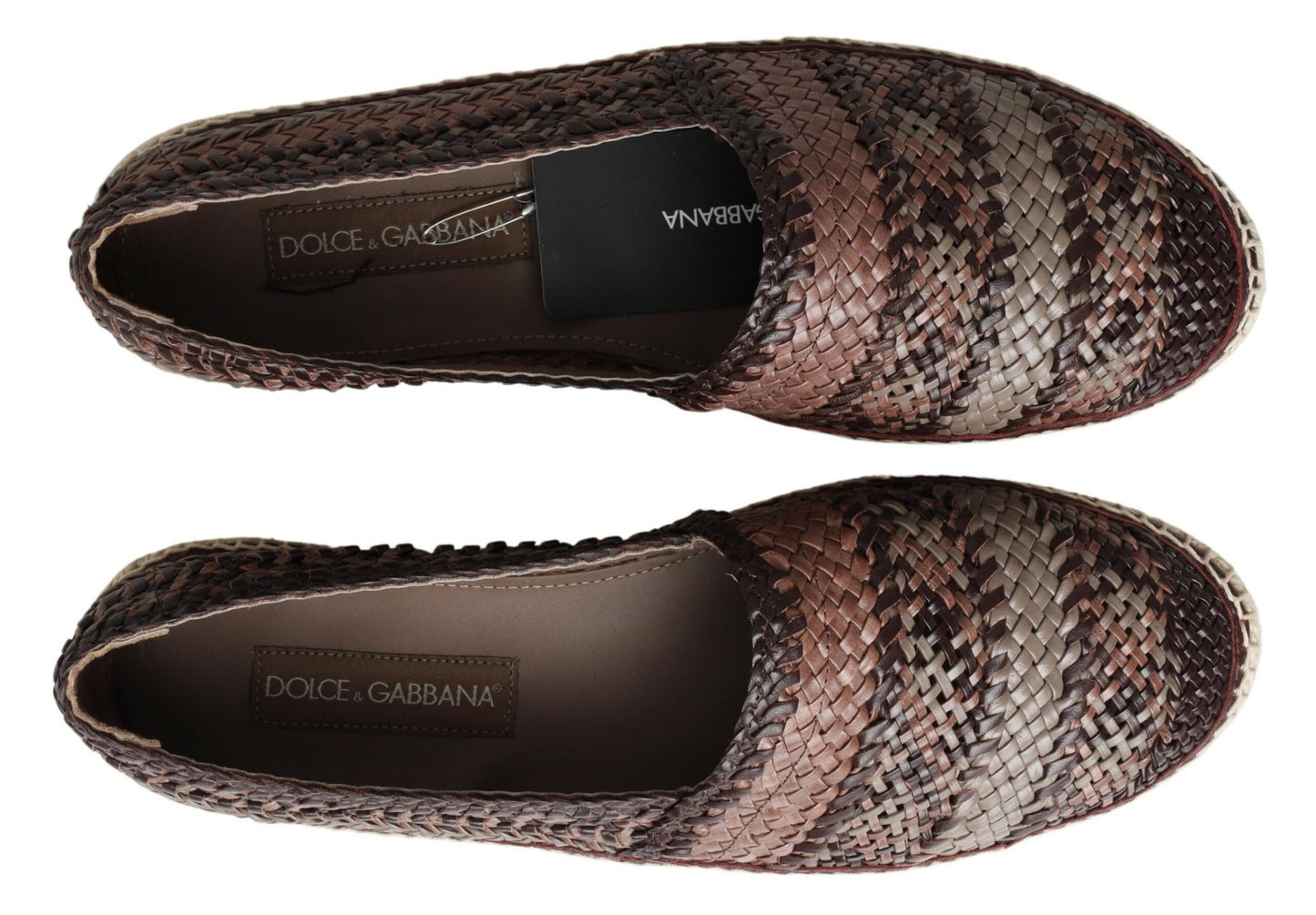 Dolce & Gabbana Multicolor Buffalo Leather Espadrilles