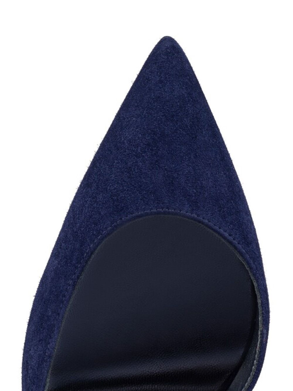 Christian Louboutin Velvet Blue Decollete Stiletto Pumps