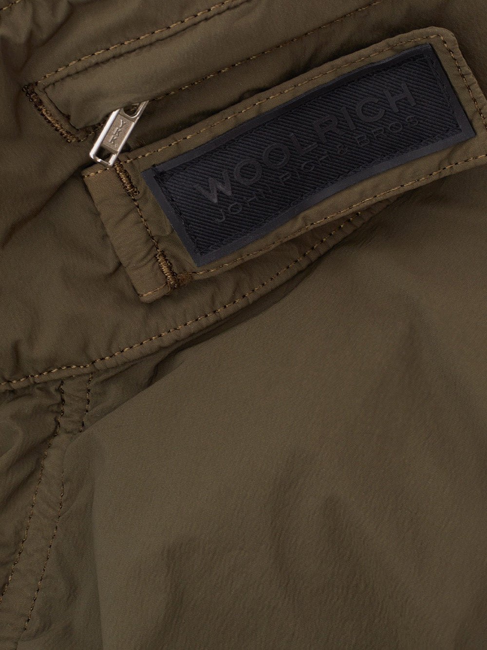 Woolrich Elegant Green Tech Fabric Jacket