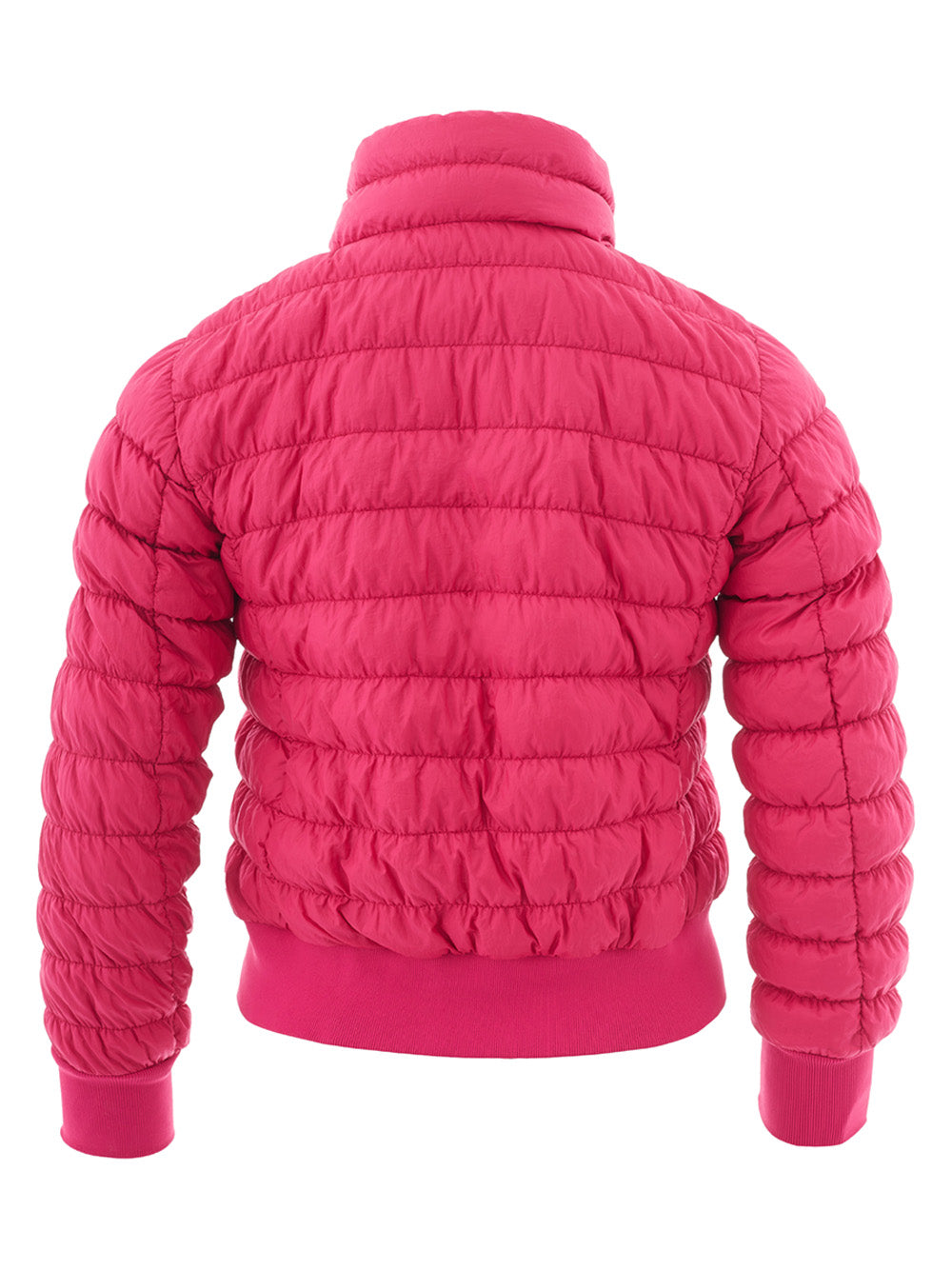 Woolrich Elegant Fuchsia Bomber Jacket - Trendy Women's Outerwear