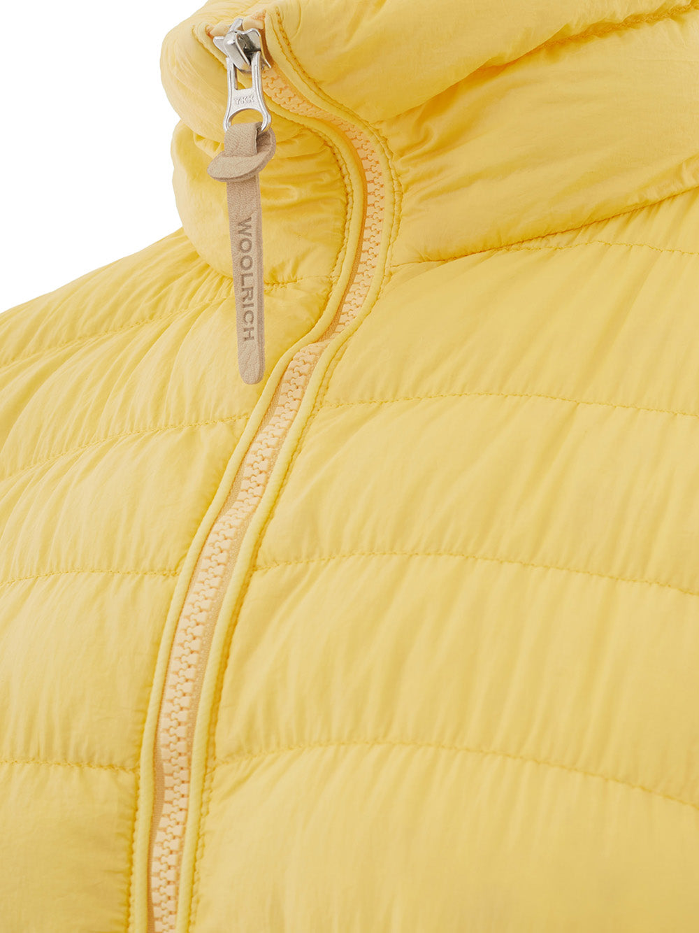 Woolrich Chic Yellow Quilted Bomber Jacket