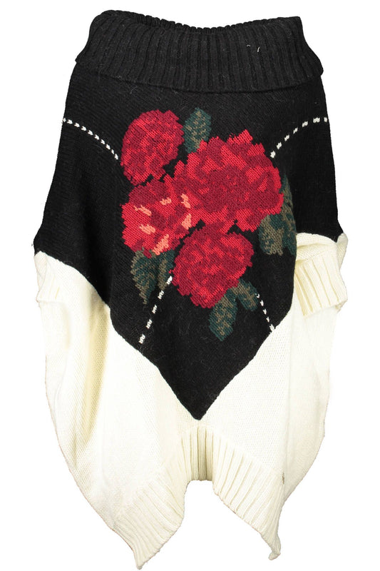 Blugirl Elegant Embroidered Turtleneck Sweater