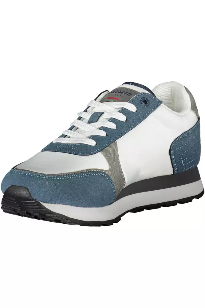 Carrera Sleek White Sports Sneakers with Contrasting Accents