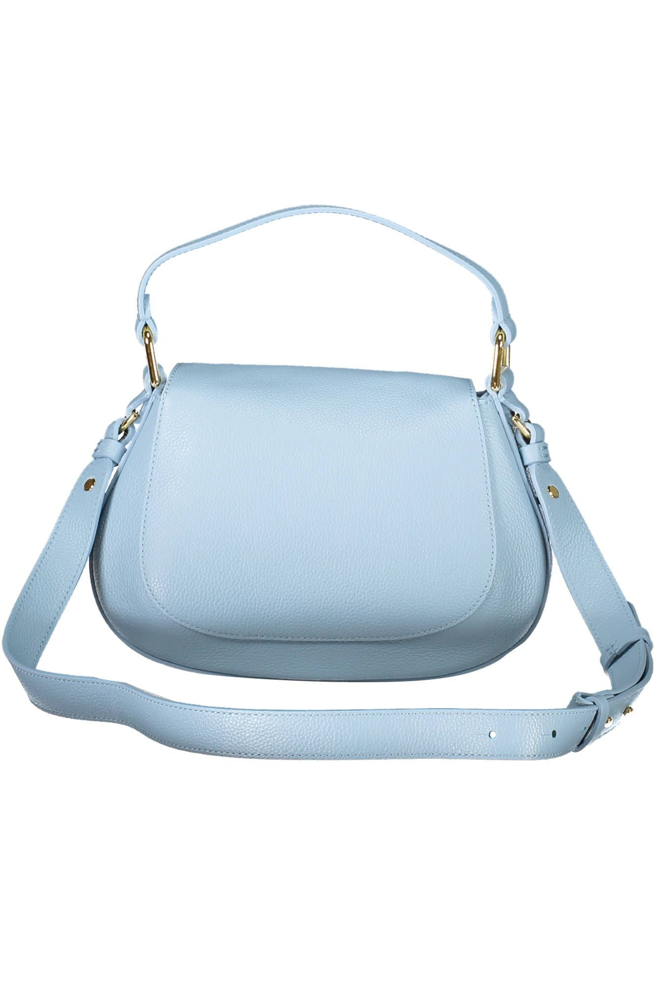 Coccinelle Chic Light Blue Leather Handbag