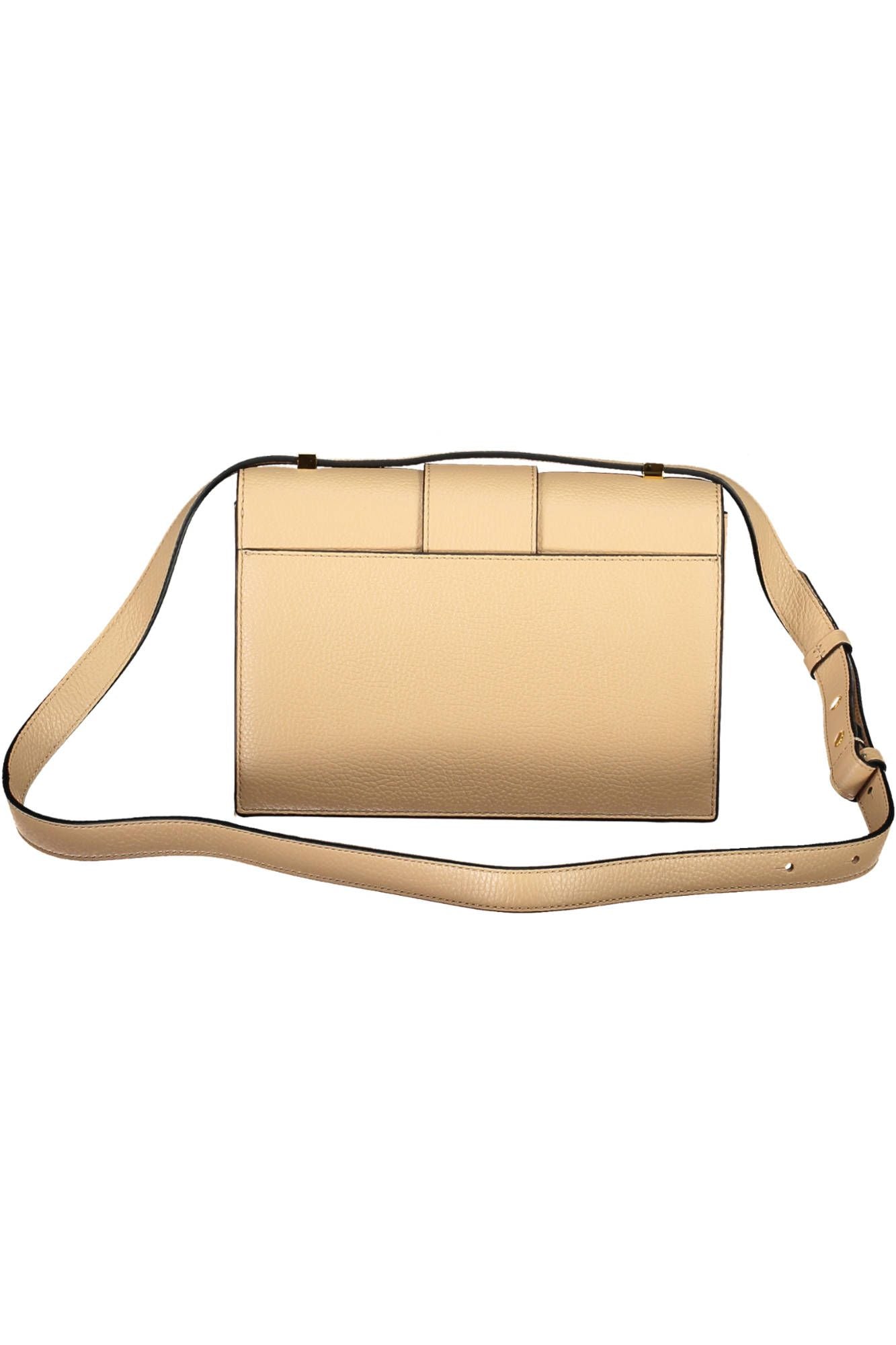 Coccinelle Elegant Beige Leather Shoulder Bag for Women