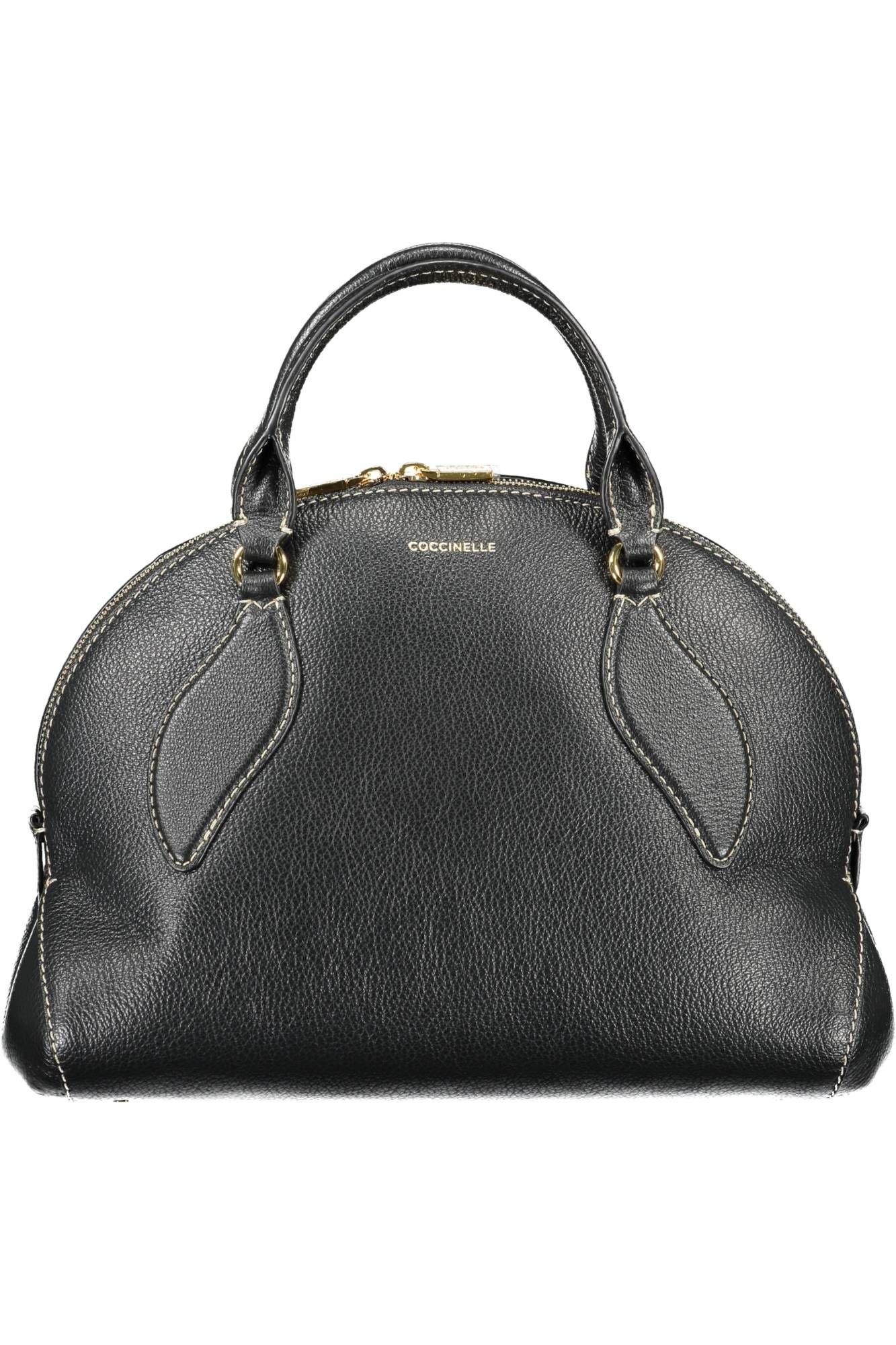 Coccinelle Elegant Black Leather Handbag