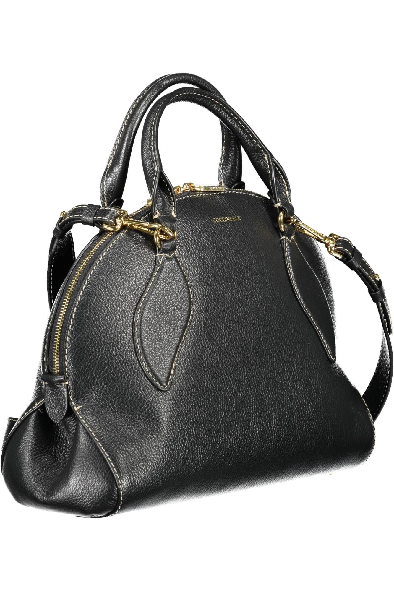 Coccinelle Elegant Black Leather Handbag