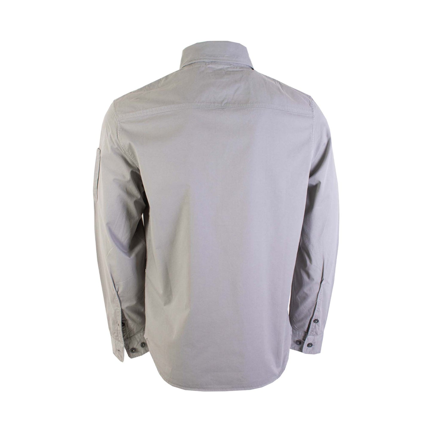 C.P. Company Elegant Grey Cotton Overshirt