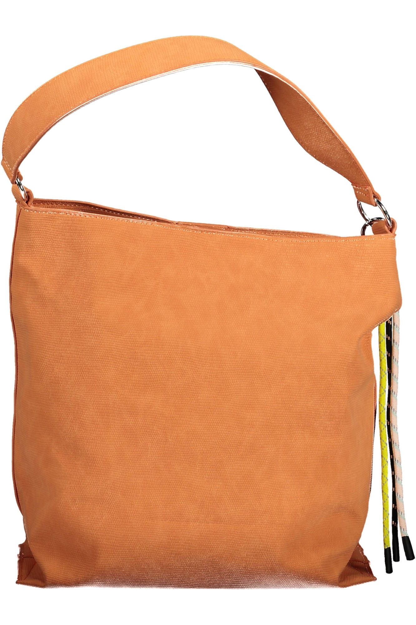 Desigual Chic Orange Shoulder Bag with Contrasting Details